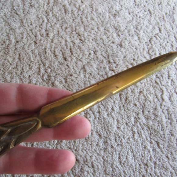 Vintage Brass Letter Opener - Picture 2 of 6
